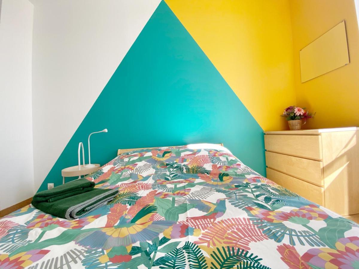 22 Chic & Cosy Grand Appart 92M2 Parking Gratuit Hypercentre Netflix Saint-Etienne  Exterior photo
